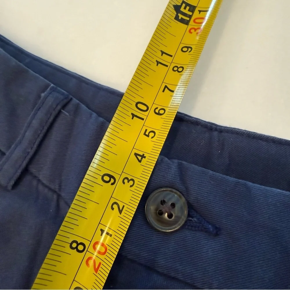 Ralph Lauren Boys 2 PCS Set Navy Chinos & Pink Button Up Shirt Sz 10 EUC